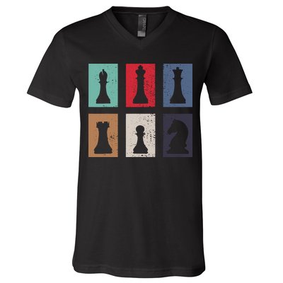 Chess Chess V-Neck T-Shirt