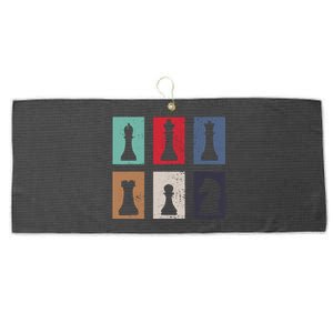 Chess Chess Large Microfiber Waffle Golf Towel