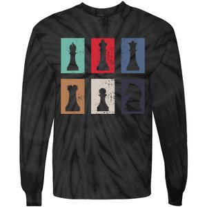 Chess Chess Tie-Dye Long Sleeve Shirt