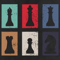 Chess Chess Golf Towel