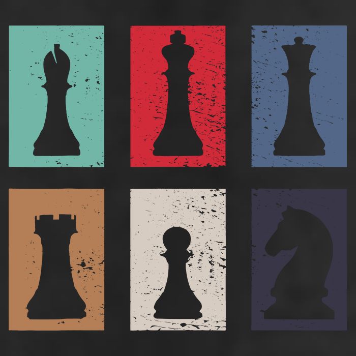 Chess Chess Golf Towel