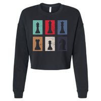 Chess Chess Cropped Pullover Crew