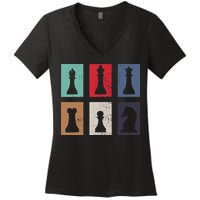 Chess Chess Women's V-Neck T-Shirt