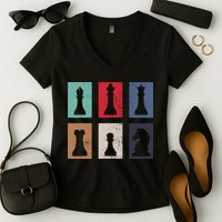 Chess Chess Women's V-Neck T-Shirt
