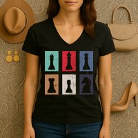Chess Chess Women's V-Neck T-Shirt