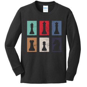 Chess Chess Kids Long Sleeve Shirt