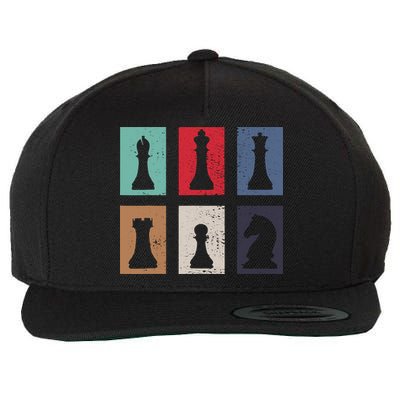 Chess Chess Wool Snapback Cap