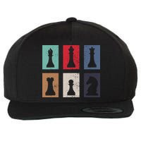 Chess Chess Wool Snapback Cap