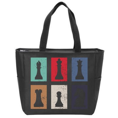 Chess Chess Zip Tote Bag