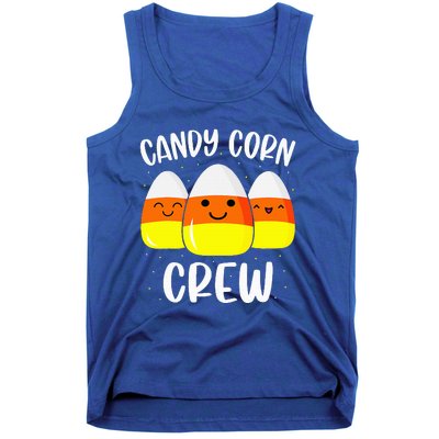 Candy Corn Crew Halloween Costume Friends Tank Top