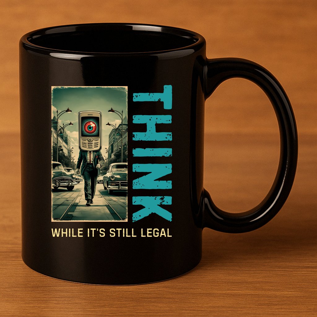 Conservative Cancel Culture Think While Its Still Legal 11oz C Handle Ceramic Mug