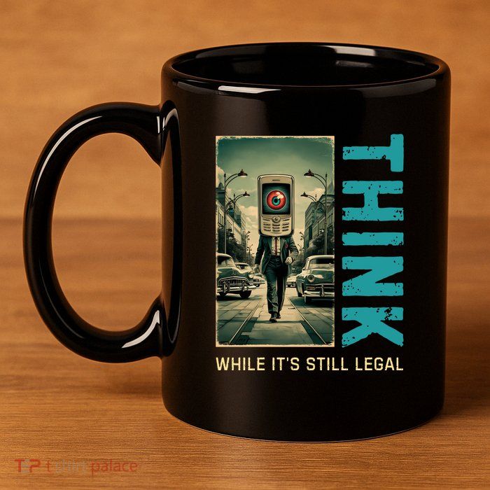 Conservative Cancel Culture Think While Its Still Legal 11oz C Handle Ceramic Mug