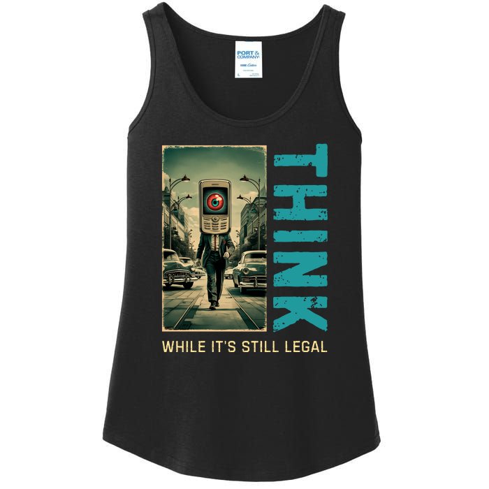 Conservative Cancel Culture Think While Its Still Legal Ladies Essential Tank