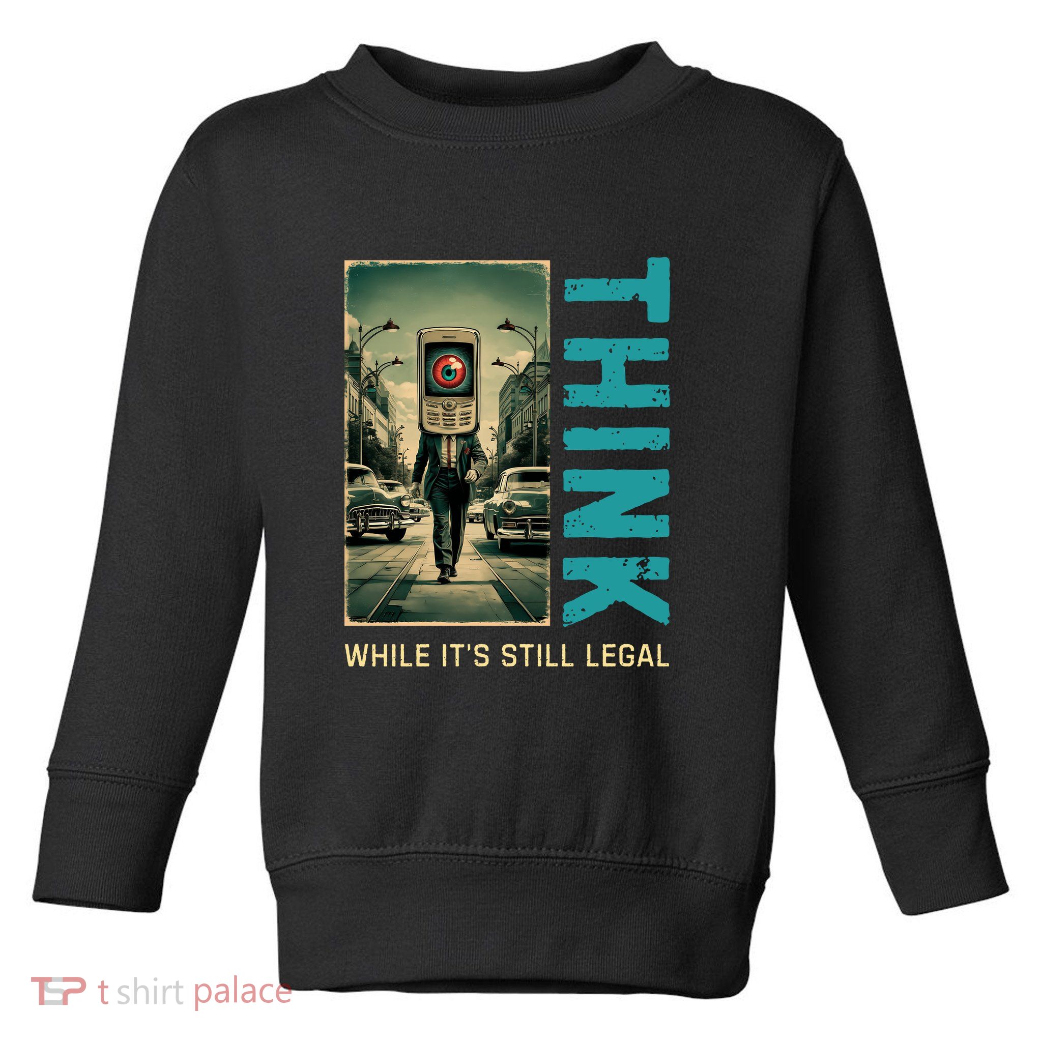 Conservative Cancel Culture Think While Its Still Legal Toddler Sweatshirt