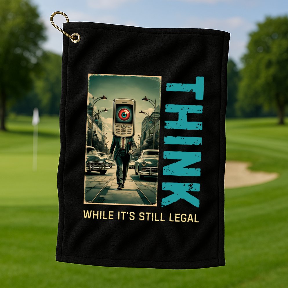 Conservative Cancel Culture Think While Its Still Legal Golf Towel