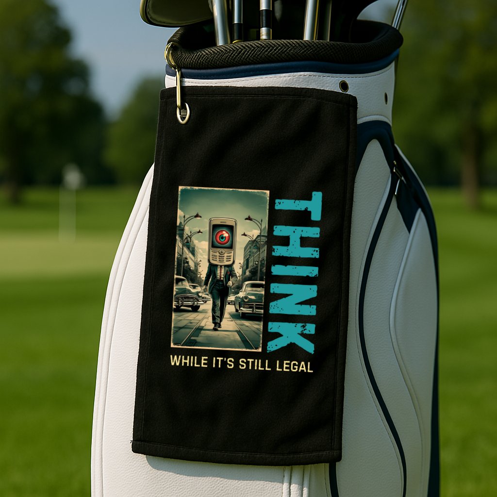 Conservative Cancel Culture Think While Its Still Legal Golf Towel