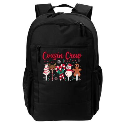 Cousin Crew Christmas Squad Family Matching Cousin Club Kid Daily Commute Backpack