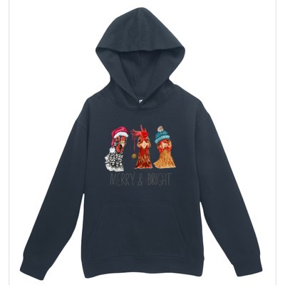 Cute Chickens Christmas Christmas Farm Animal Funny Holiday Urban Pullover Hoodie