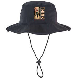 Conservative Cancel Culture Think While Its Still Legal Legacy Cool Fit Booney Bucket Hat