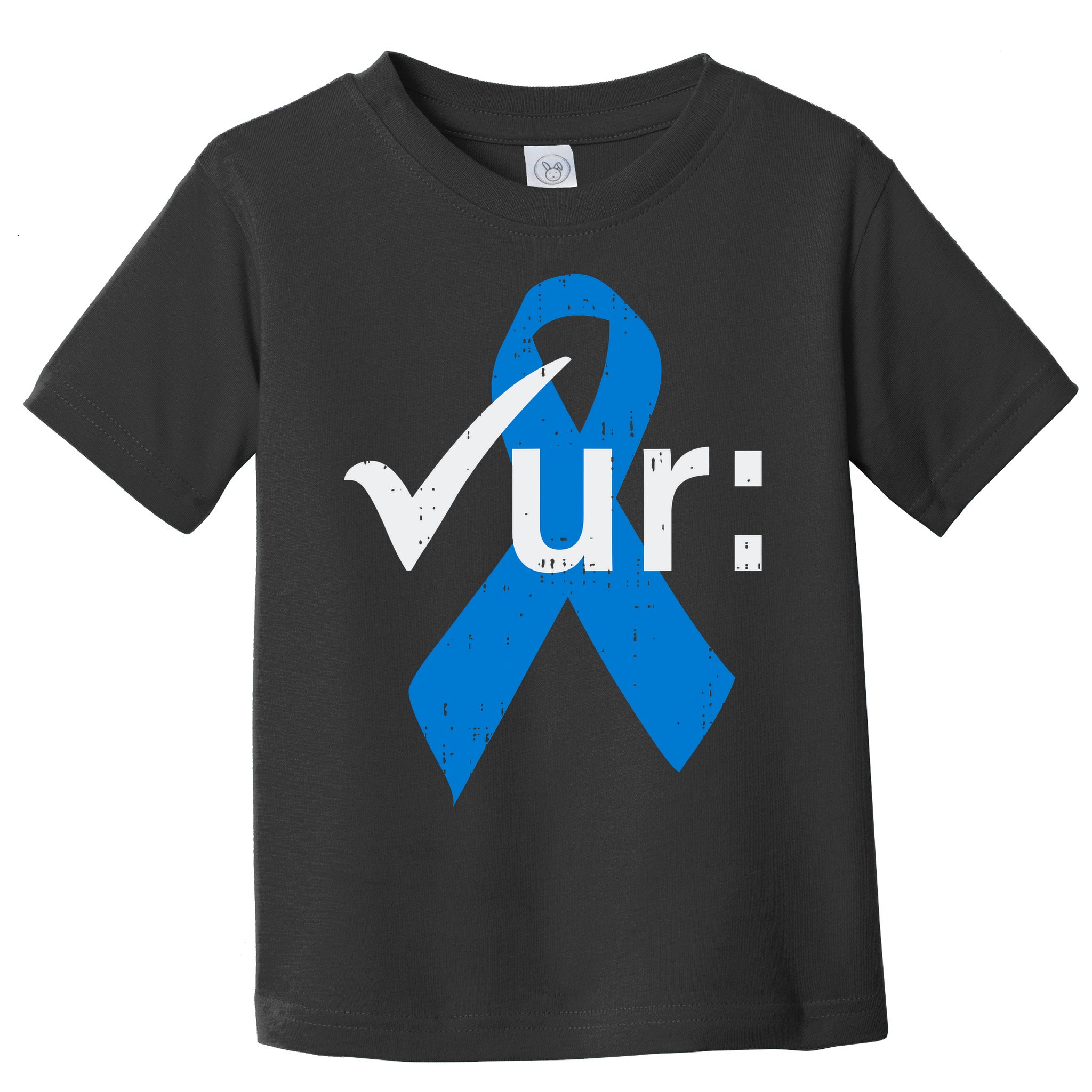 Colorectal Colon Cancer Awareness Blue Ribbon Colonoscopy  Toddler T-Shirt