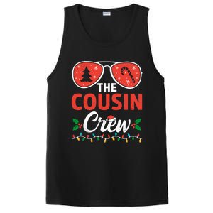 Cousin Crew Christmas Funny Family Matching Santa Elf Xmas Funny Gift PosiCharge Competitor Tank