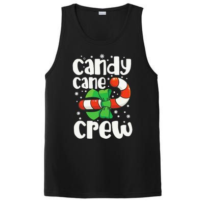 Candy Cane Crew Funny Christmas Candy Lover Xmas PosiCharge Competitor Tank