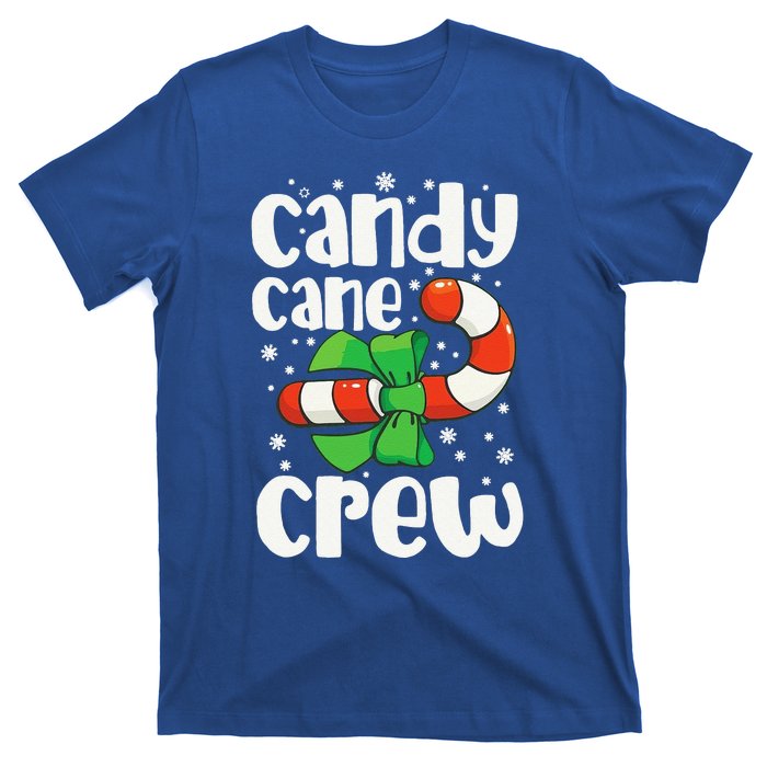 Candy Cane Crew Funny Christmas Candy Lover Xmas T-Shirt