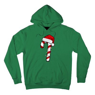 Christmas Candy Cane Holiday Hoodie