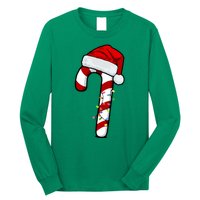 Christmas Candy Cane Holiday Long Sleeve Shirt