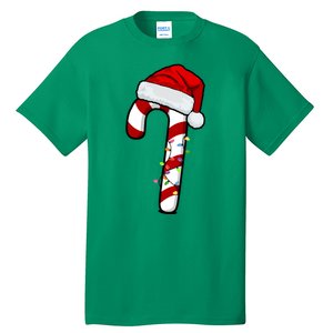 Christmas Candy Cane Holiday Tall T-Shirt