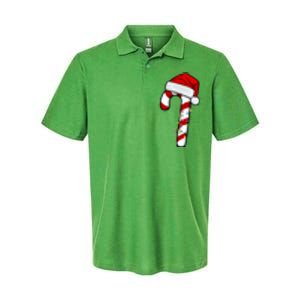 Christmas Candy Cane Holiday Softstyle Adult Sport Polo