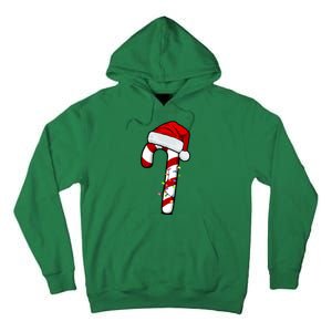 Christmas Candy Cane Holiday Tall Hoodie