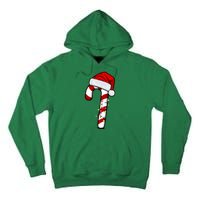 Christmas Candy Cane Holiday Tall Hoodie