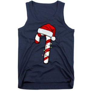 Christmas Candy Cane Holiday Tank Top