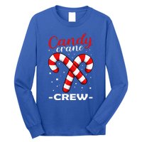 Candy Cane Crew Matching Christmas Pajama Cool Xmas Pj Long Sleeve Shirt