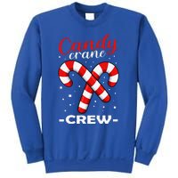 Candy Cane Crew Matching Christmas Pajama Cool Xmas Pj Sweatshirt