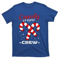 Candy Cane Crew Matching Christmas Pajama Cool Xmas Pj T-Shirt