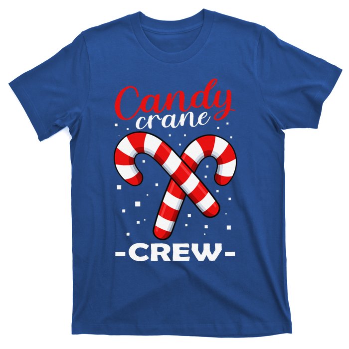 Candy Cane Crew Matching Christmas Pajama Cool Xmas Pj T-Shirt