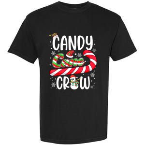 Candy Cane Crew Christmas Xmas Love Candy Girls Garment-Dyed Heavyweight T-Shirt