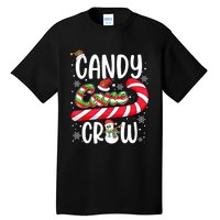 Candy Cane Crew Christmas Xmas Love Candy Girls Tall T-Shirt