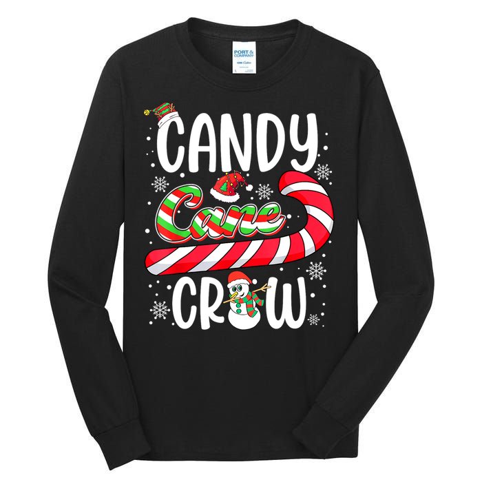 Candy Cane Crew Christmas Xmas Love Candy Girls Tall Long Sleeve T-Shirt