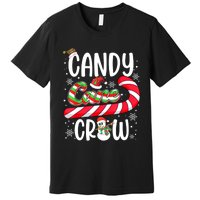 Candy Cane Crew Christmas Xmas Love Candy Girls Premium T-Shirt