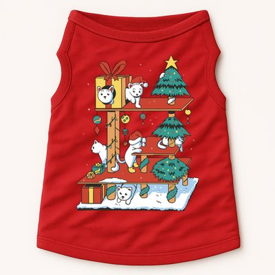Cathouse Christmas Cat Tree Doggie Tank