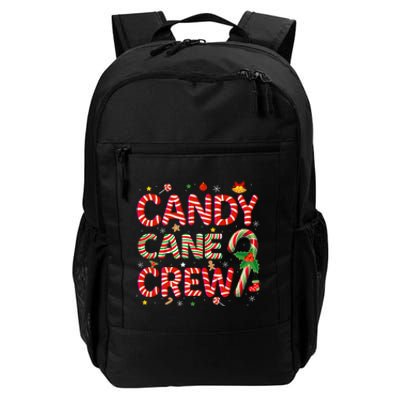 Candy Cane Crew Funny Christmas Candy Lover Xmas Pajamas Daily Commute Backpack