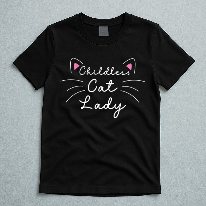 Cute Childless Cat Ladies Childless Cat Lady T-Shirt