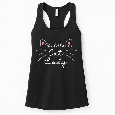 Cute Childless Cat Ladies Childless Cat Lady Womens Tank Top