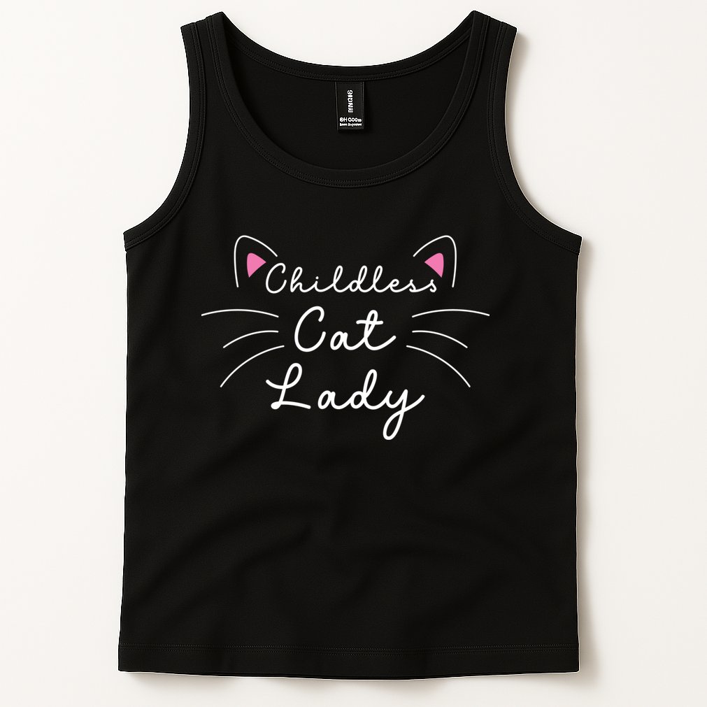 Cute Childless Cat Ladies Childless Cat Lady Tank Top