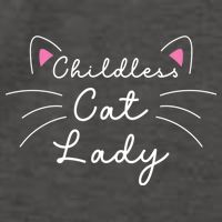 Cute Childless Cat Ladies Childless Cat Lady Vector Backpack
