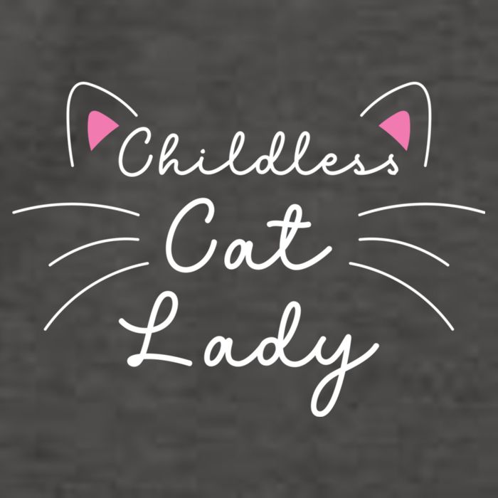 Cute Childless Cat Ladies Childless Cat Lady Vector Backpack