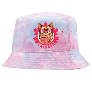 Canadian Cat Tie-Dyed Bucket Hat